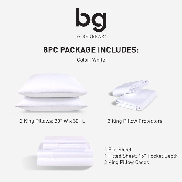 Bedgear Sheets and Pillow Protector