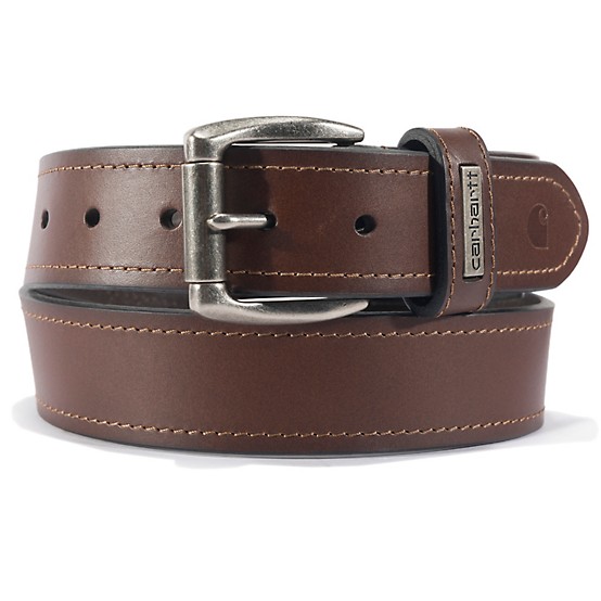 Carhartt Brown Leather Casual Belt
