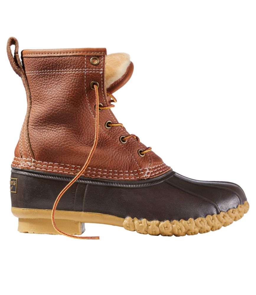 L.L. Bean 10-Inch Sheepskin-Lined Boot