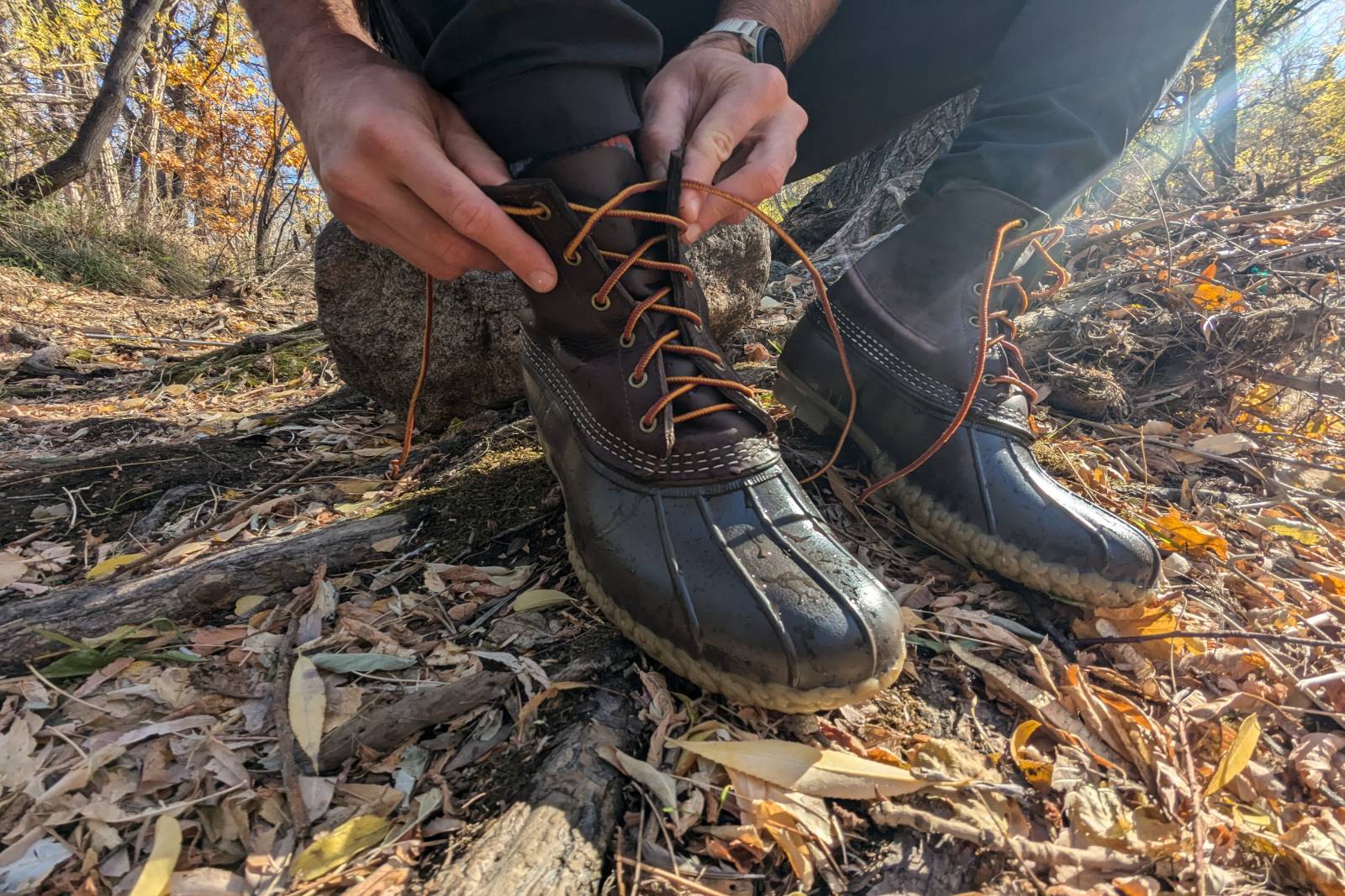 L.L. Bean After Rock 8" Leather Boot