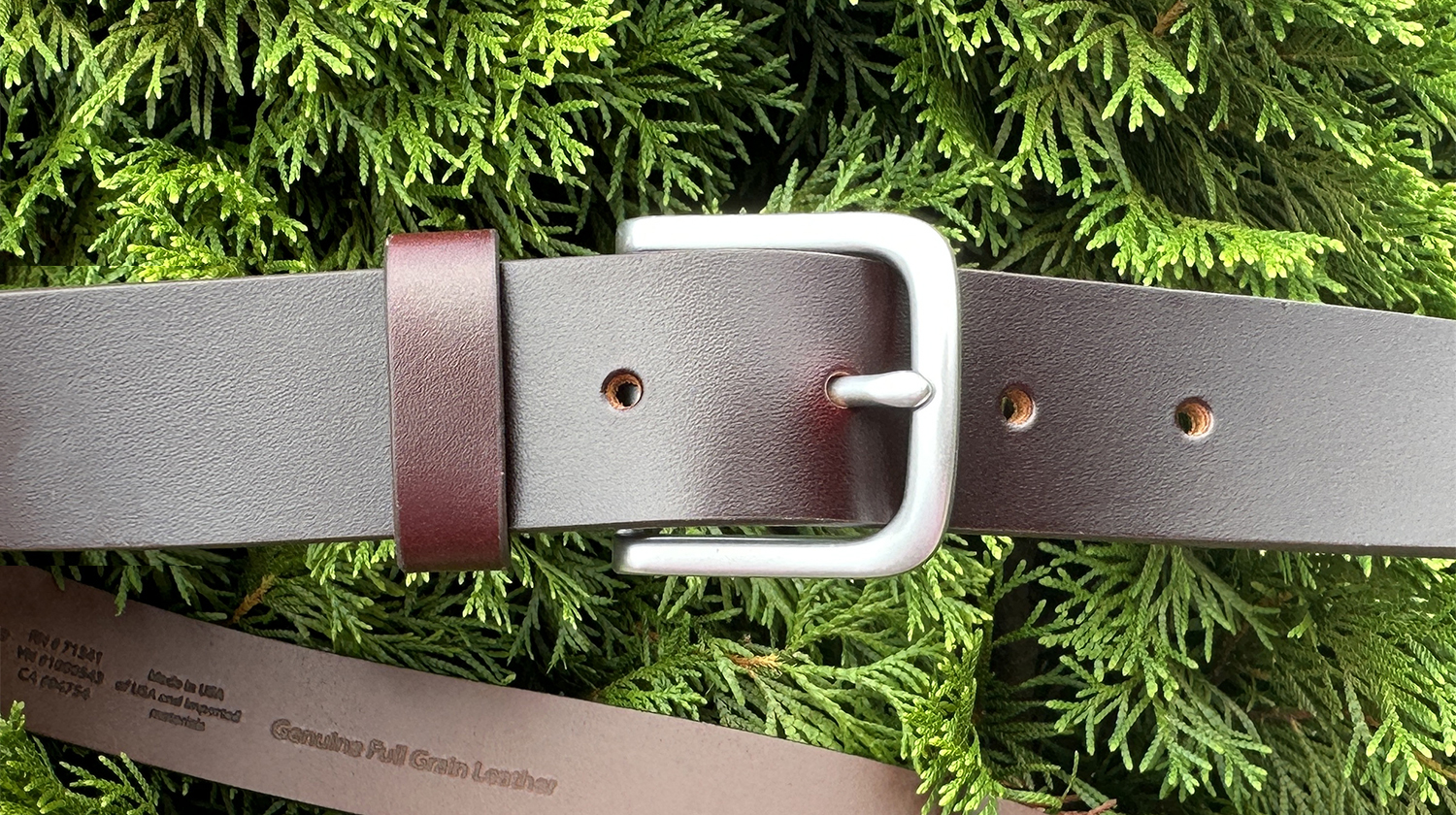 LL Bean Leather Belt