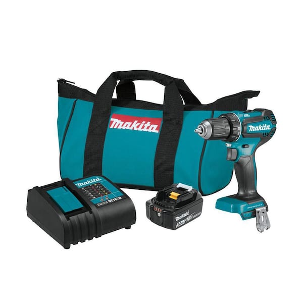 Makita XFD131 18V LXT Lithium-Ion Brushless Cordless 1/2 in. Driver-Drill Kit
