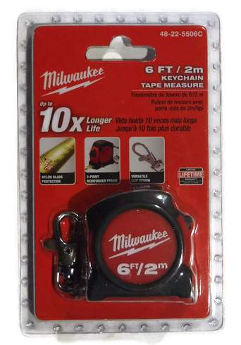 Milwaukee Keychain Tape Measure